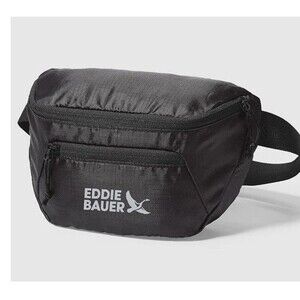 Eddie Bauer Stowaway‎ 1L Packable Waistpack, Onyx, EBB3005-031